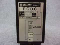 Sextant FCDC Fight Control Data Concentrator P/N 87292337V04L09