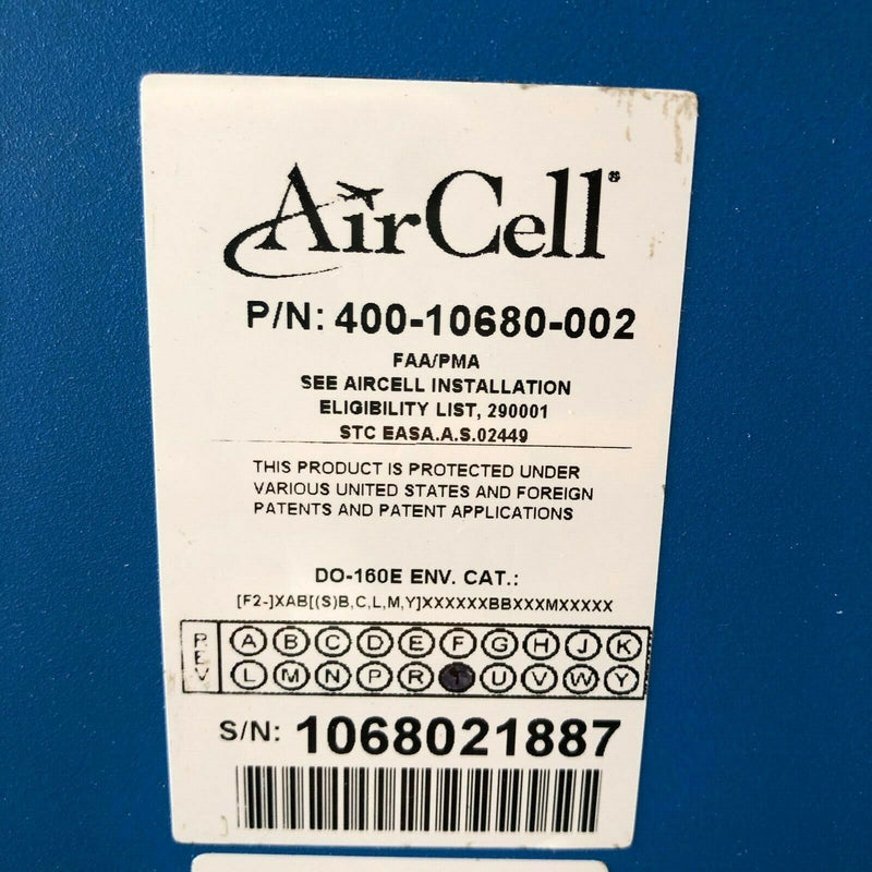 Aircell ST3100 P/N 400-10680-002