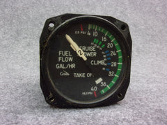 Cessna Standard Precision Dual Fuel Flow Indicator Gauge P/N CM2642L3