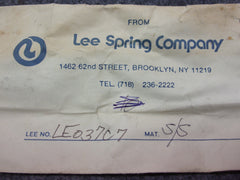 Lee Spring Co .037 x .25