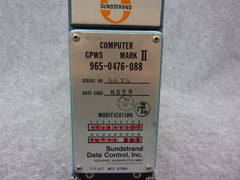 Sunstrand GPWS MkII Computer P/N 965-0476-088