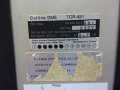 Collins TCR-451 DME P/N 622-3670-001