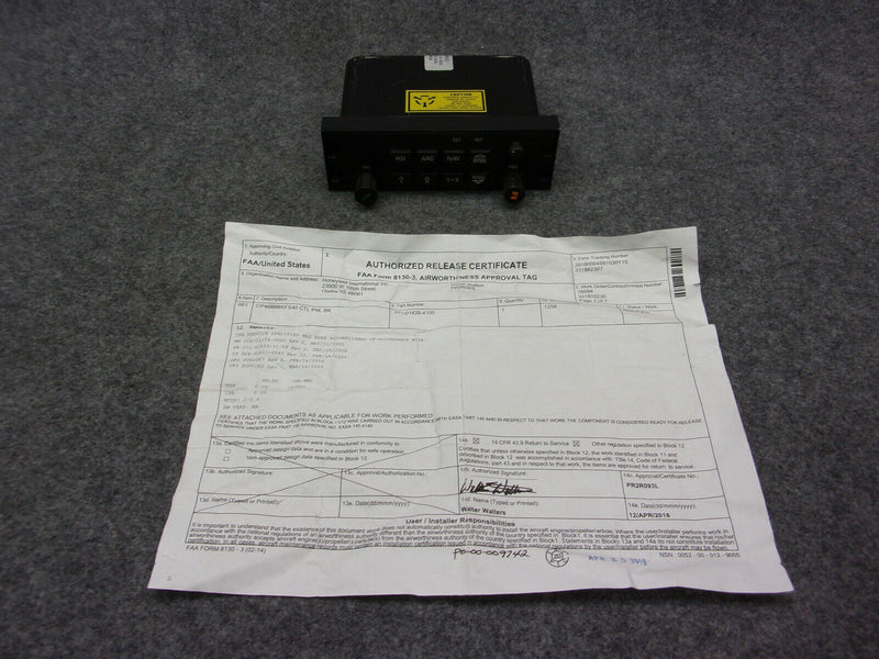 Bendix King CP-468 Control Panel P/N 071-01439-4100 (NVG Modified w/8130)