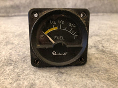 Beechcraft Fuel Indicator Gauge P/N 58-380074-11 Phaostron 721-17830
