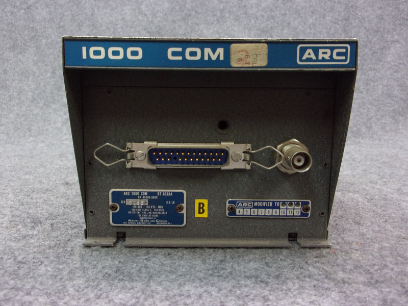 ARC 1000 COM Tranceiver RT-1038A P/N 45600-0000