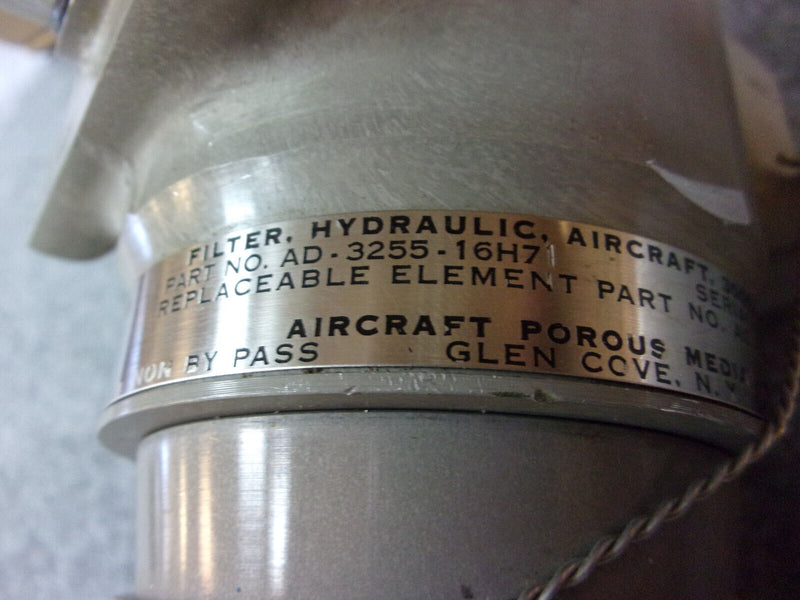 Lockheed Hydraulic Filter Assy P/N 3H90008-117  AD-3255-16H71