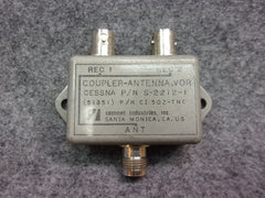 Cessna Comant VOR Antenna Coupler P/N CI-502-TNC S-2212-1