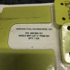 Bell 206L Helicopter L/H Angle Mount Shim Spacer Kit P/N 206-930-121