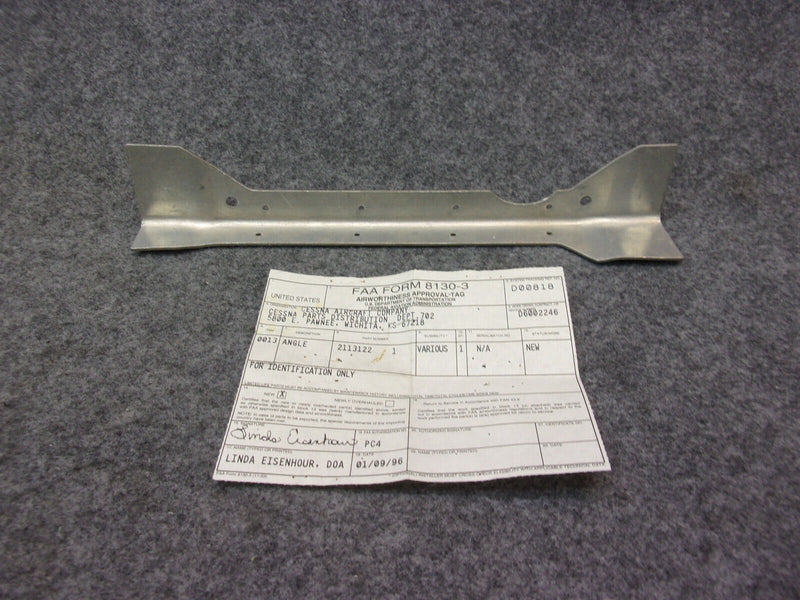 Cessna P210 LH Keel Reinforcement Angle P/N 2113122-1 (New w/8130)
