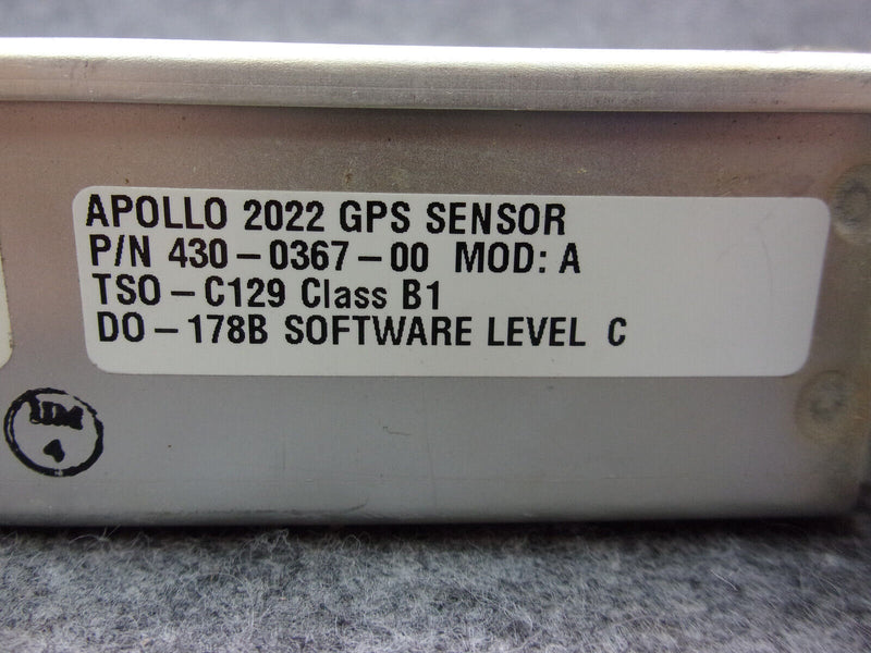 II Morrow Apollo 2022 GPS Sensor With Tray And Connector P/N 430-0367-00