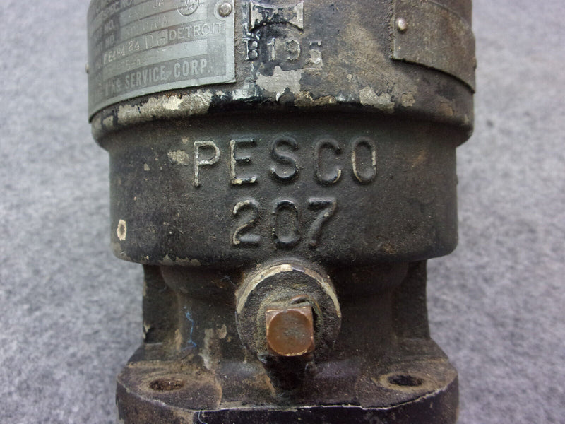 Pesco B-12 Spec 28391-A Vacuum Pump P/N 3P207JA  207-JA