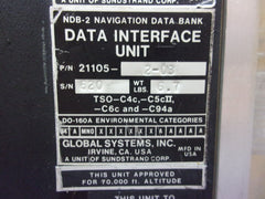 Global Systems NDB-2 Navigation Data Bank P/N 20110-1-03 21105-2-03 22150-1-03