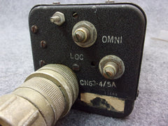 Narco VOA-4 VOR/ILS Nav Converter Indicator With Connector