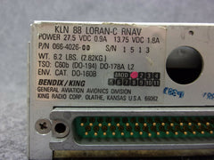 Bendix King KLN-88 Loran-C P/N 066-4026-00 With Data Base And Tray