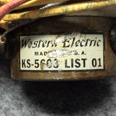 Western Electric 24V Motor P/N KS-5603