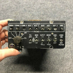 Cessna Audio Control Switch Panel