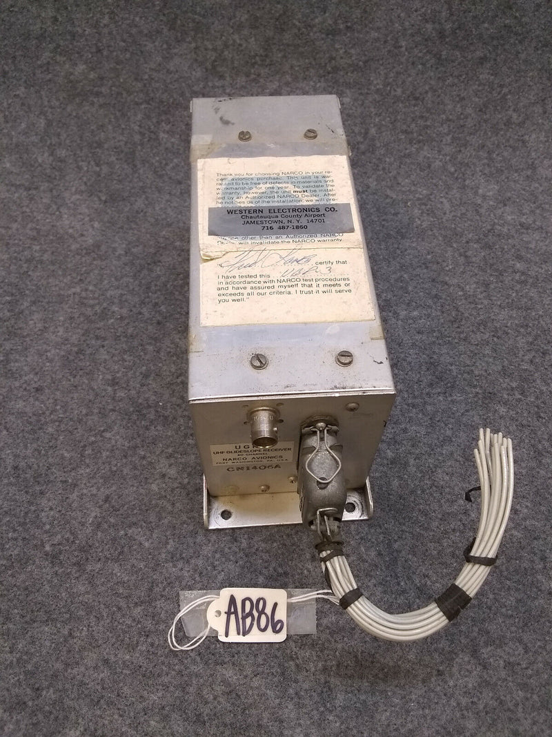 Narco UGR-3 Glideslope Receiver with Connector