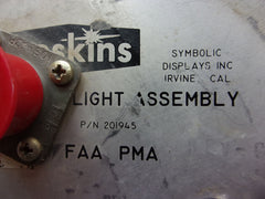 SDI Hoskins White Strobe Light Assy P/N 201945-1mod1