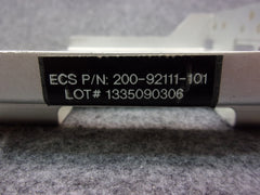 ECS Avionics Mounting Tray P/N 200-92111-101