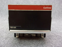 Collins VIR-432 VOR/LOC/GS/MB Receiver P/N 622-7194-201