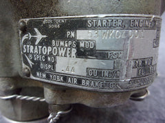 Stratopower Hydraulic Engine Starter Oil Cooler Motor P/N 53WK04001