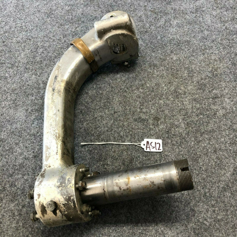 Piper Main Gear LH Fork And Axle From 67037-06 Strut Casting P/N 25026