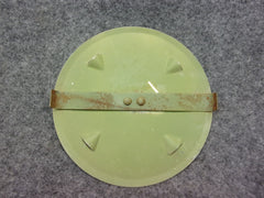 4-1/2 Inch Non-Slip Vented Inspection Cover Plate