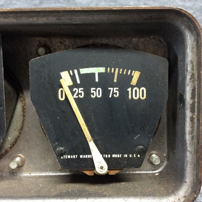 Cessna Stewart Warner Instrument Gauge Cluster