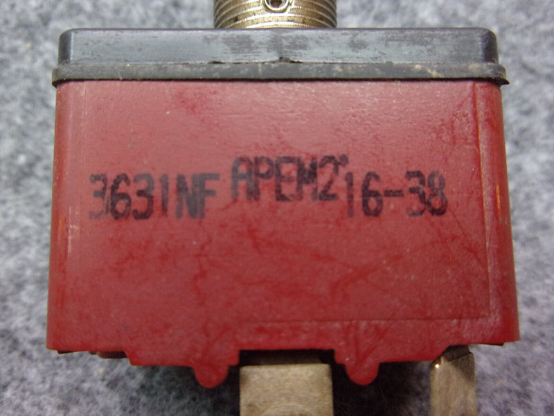 APEM Toggle Switch P/N 3631NF