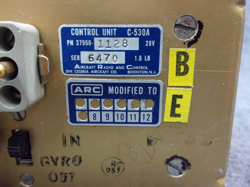 ARC 400B Navomatic Control Unit C-530A P/N 37960-1128