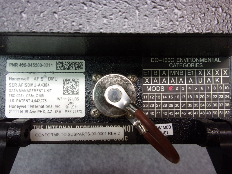 Honeywell AFIS DMU P/N 400-045500-0211