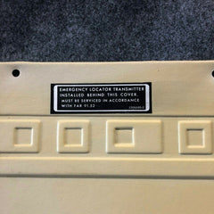 Cessna Rear Tunnel Access Baggage Wall Trim Panel