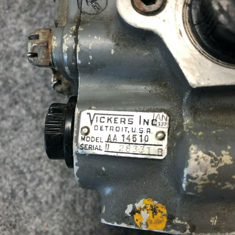Vickers Valve Assy P/N AA-14510