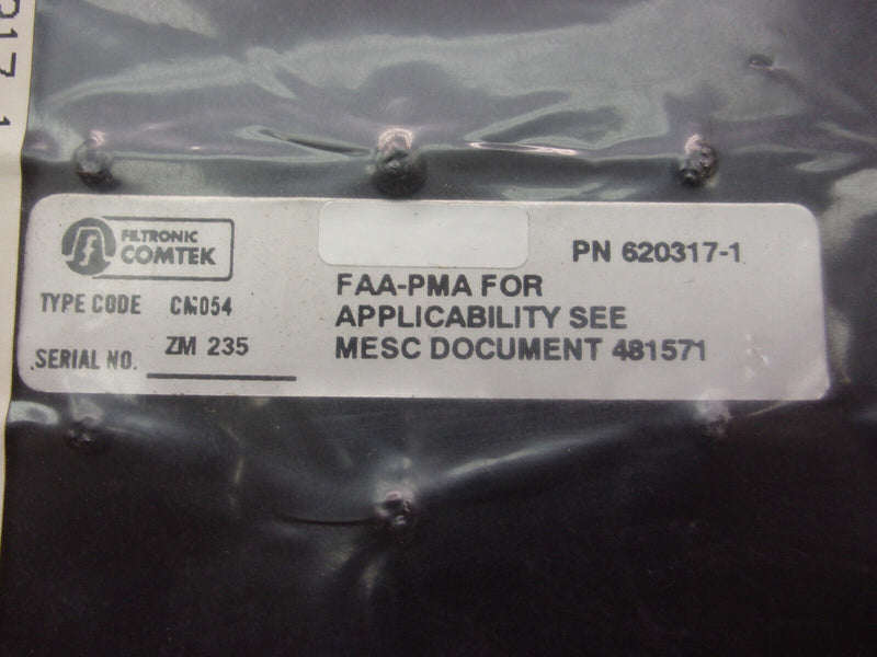 Filtronic Comtek Duplexer P/N 620317-1