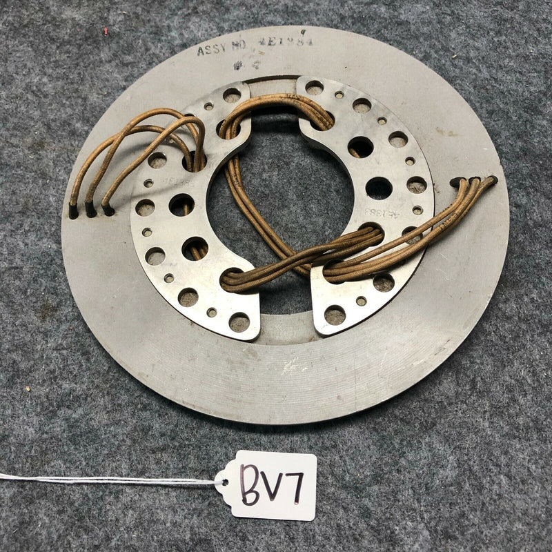 Goodrich Propeller De Ice Slip Ring 4E1384 and Mount Plates 4E1383