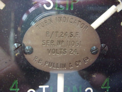 R.B. Pullin 24V Turn And Slip Indicator P/N R/T.24.S.F