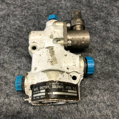 Grimes Aerospace Hydraulic Solenoid Shutoff Valve P/N 909V300A 909V191