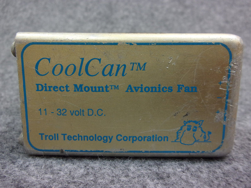 Troll Technology CoolCan Direct Mount Avionics Fan 11-32 Volts