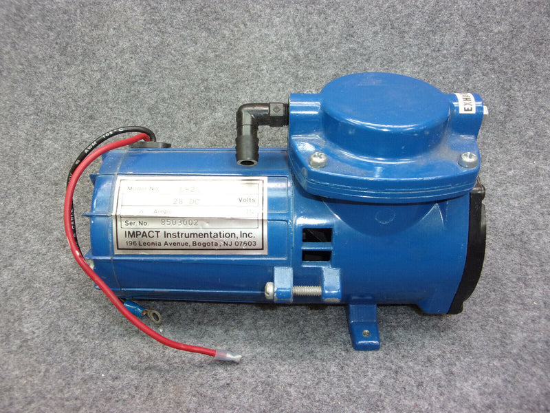 Impact Instrumentation 28V Vacuum Pump Model E-28