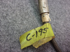 Cessna 195 Gerdes Propeller Control Cable P/N 0311031-2