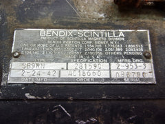 Bendix Scintilla SB9RN Magneto P/N 2-953-3