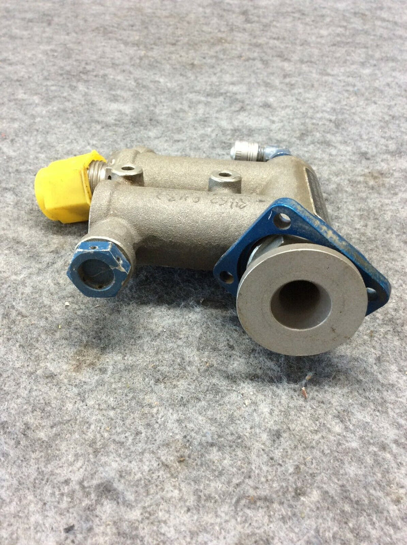 Bell Helicopter Fuel Valve Manifold P/N 205-060-611-3